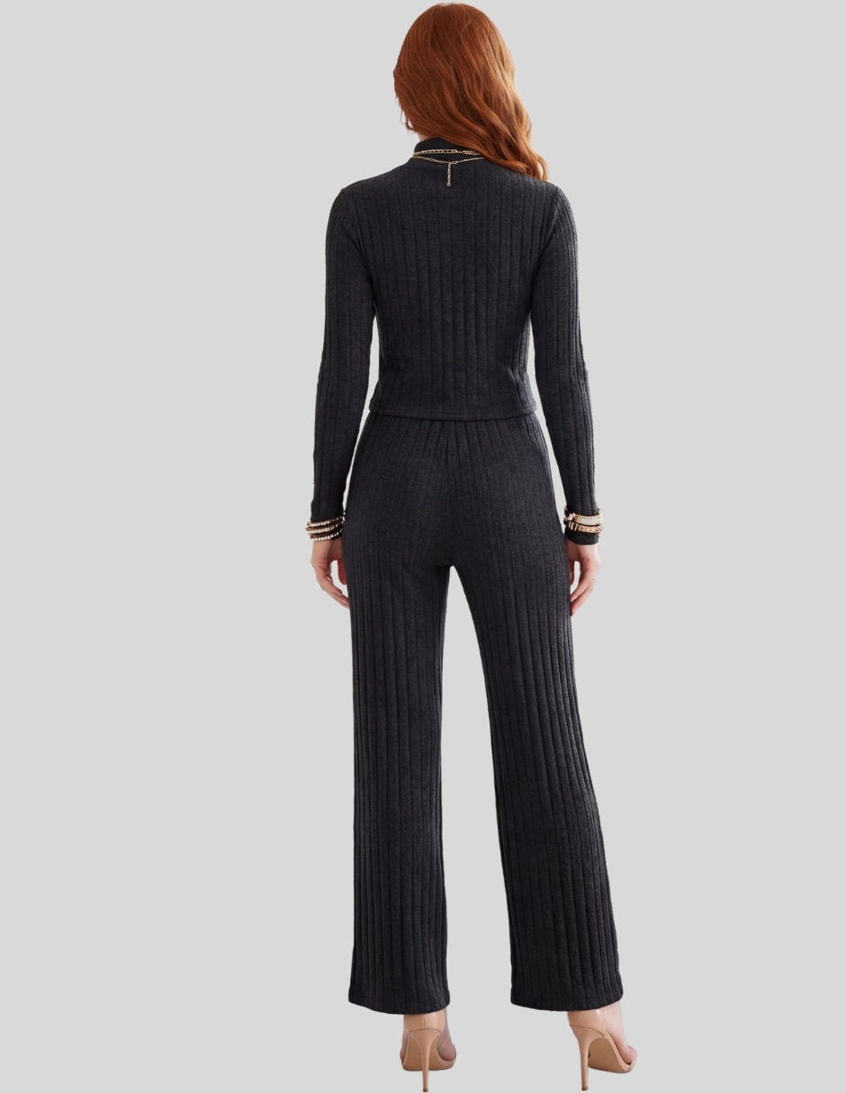 Conjunto pants casual conjuntos de mujer para mujer 3