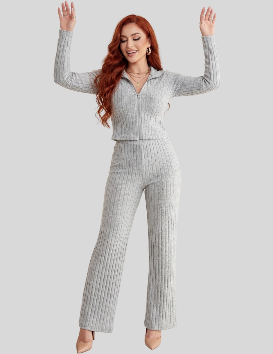 Conjunto pants casual malabis conjuntos de mujer para mujer