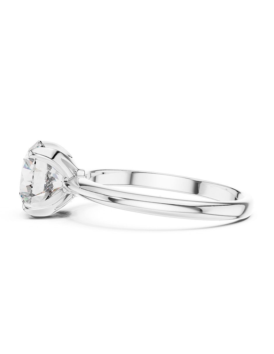 Anillo de compromiso de Oro 9 K diamante de laboratorio 4