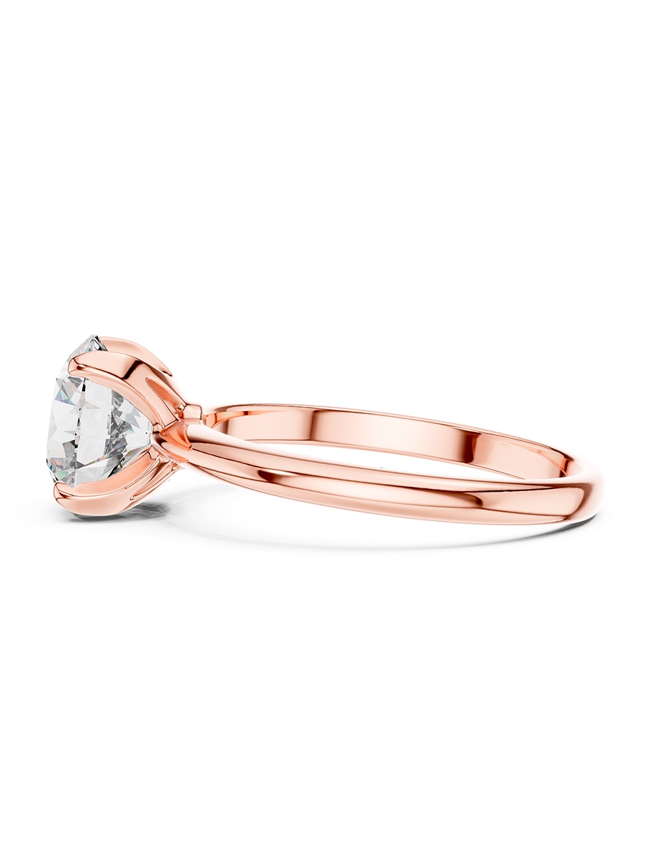 Anillo de compromiso de oro 14 k 5