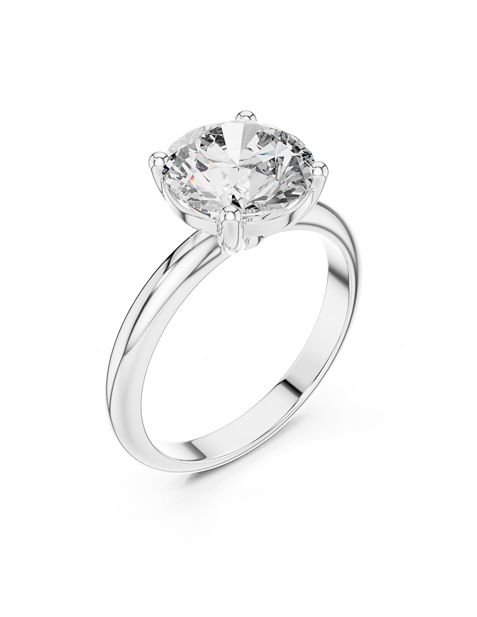 Anillo de compromiso de oro 9 k 2