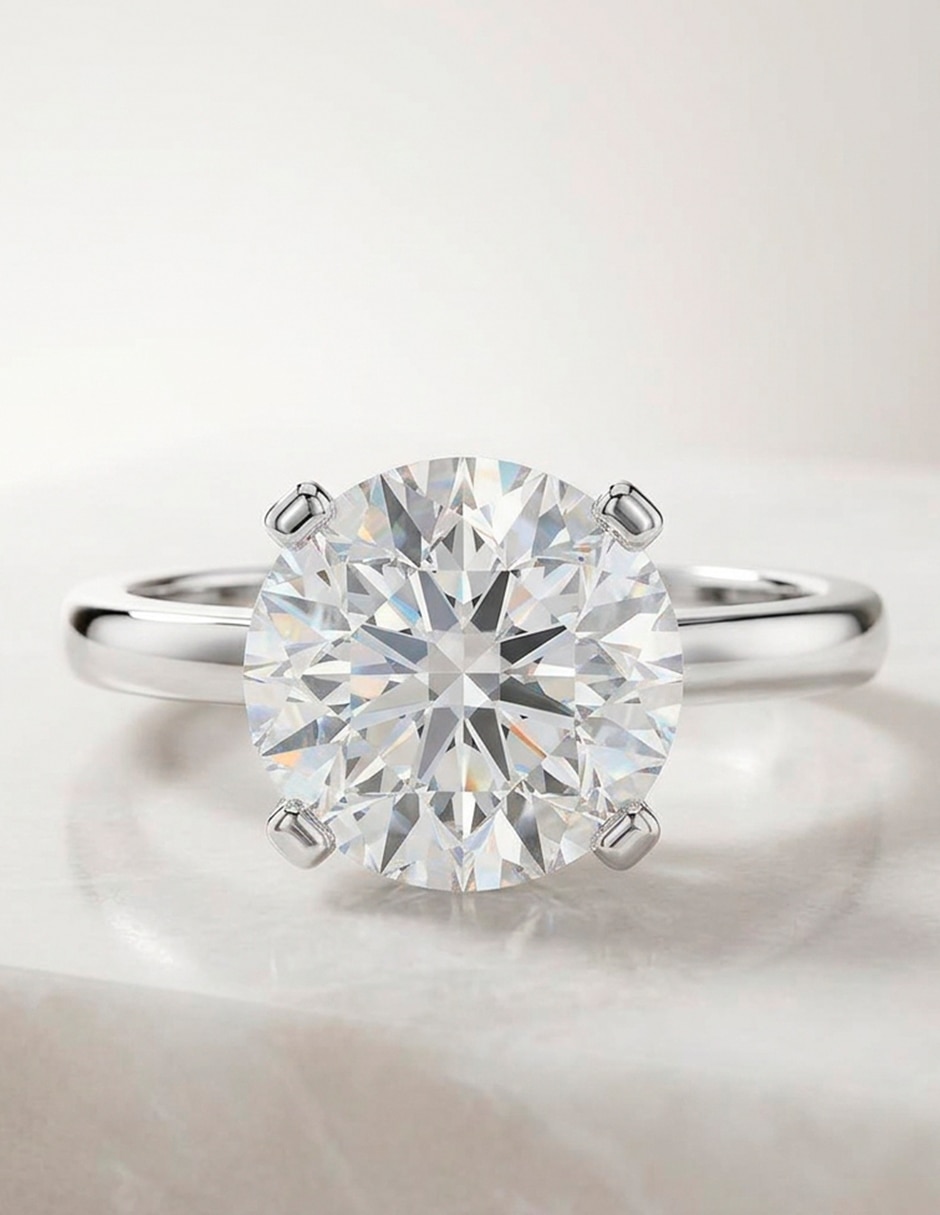 Anillo de compromiso de Oro 18 k 10