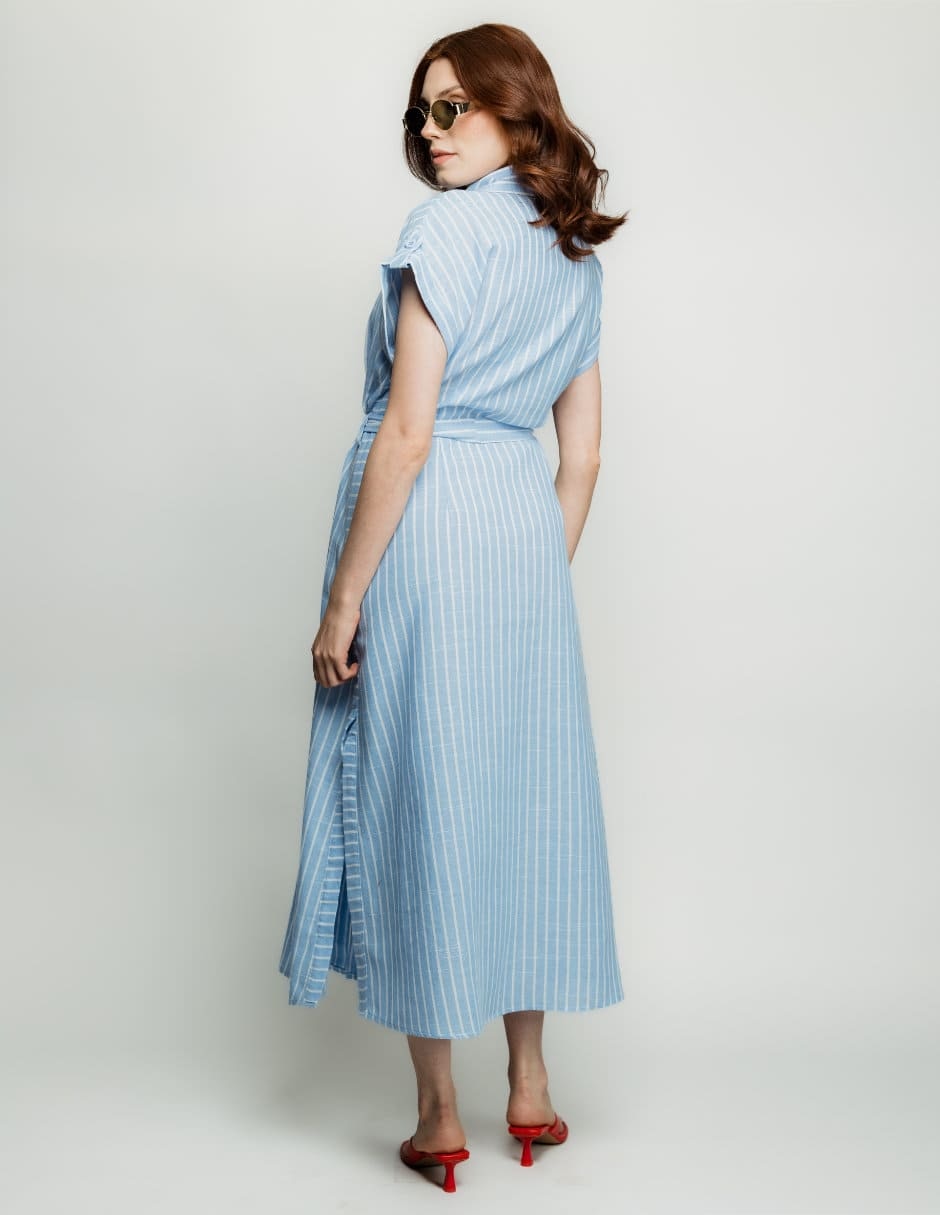 Vestido largo casual para mujer 5