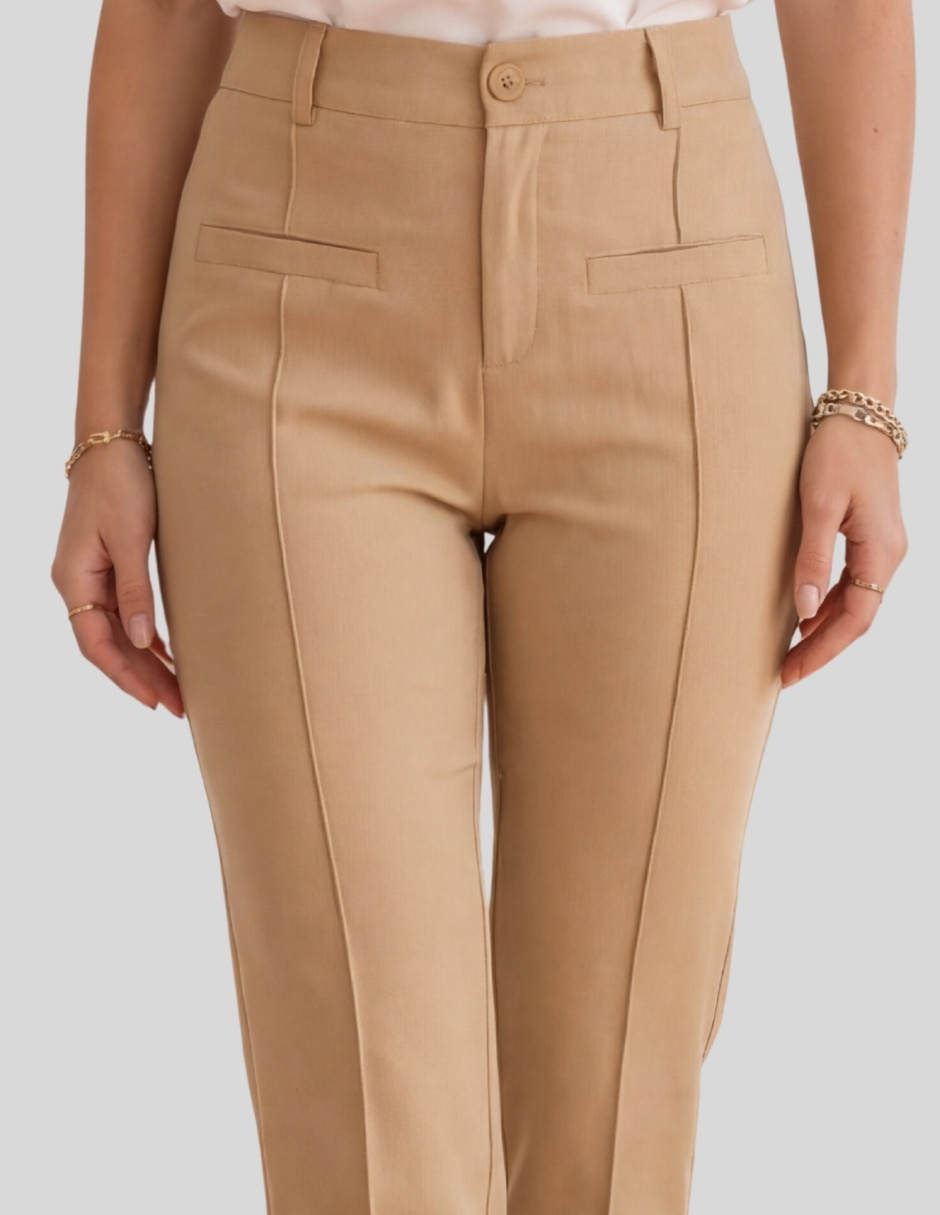 Pantalón de vestir slim para mujer 7