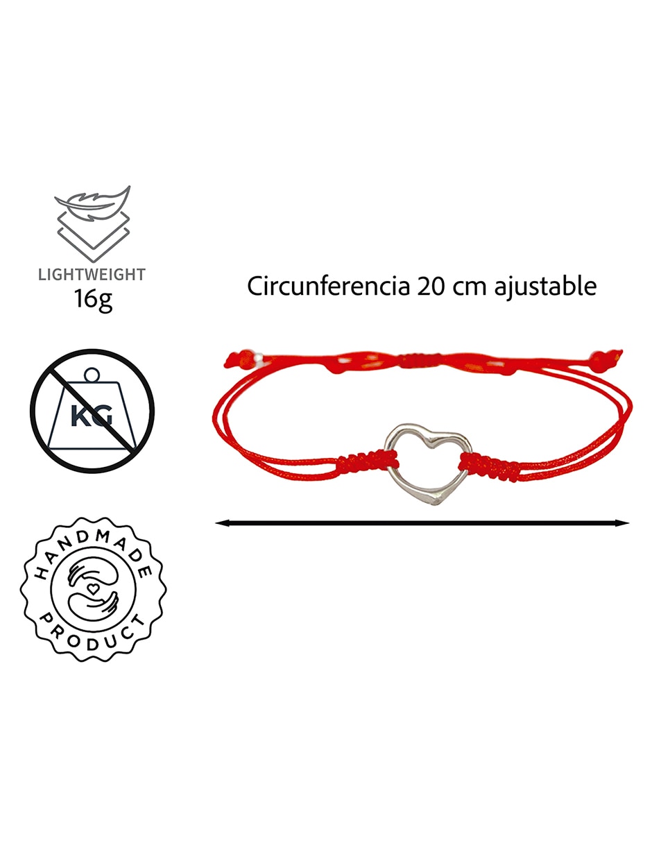 Pulsera Vangania de plata P 925 con acabado brillante