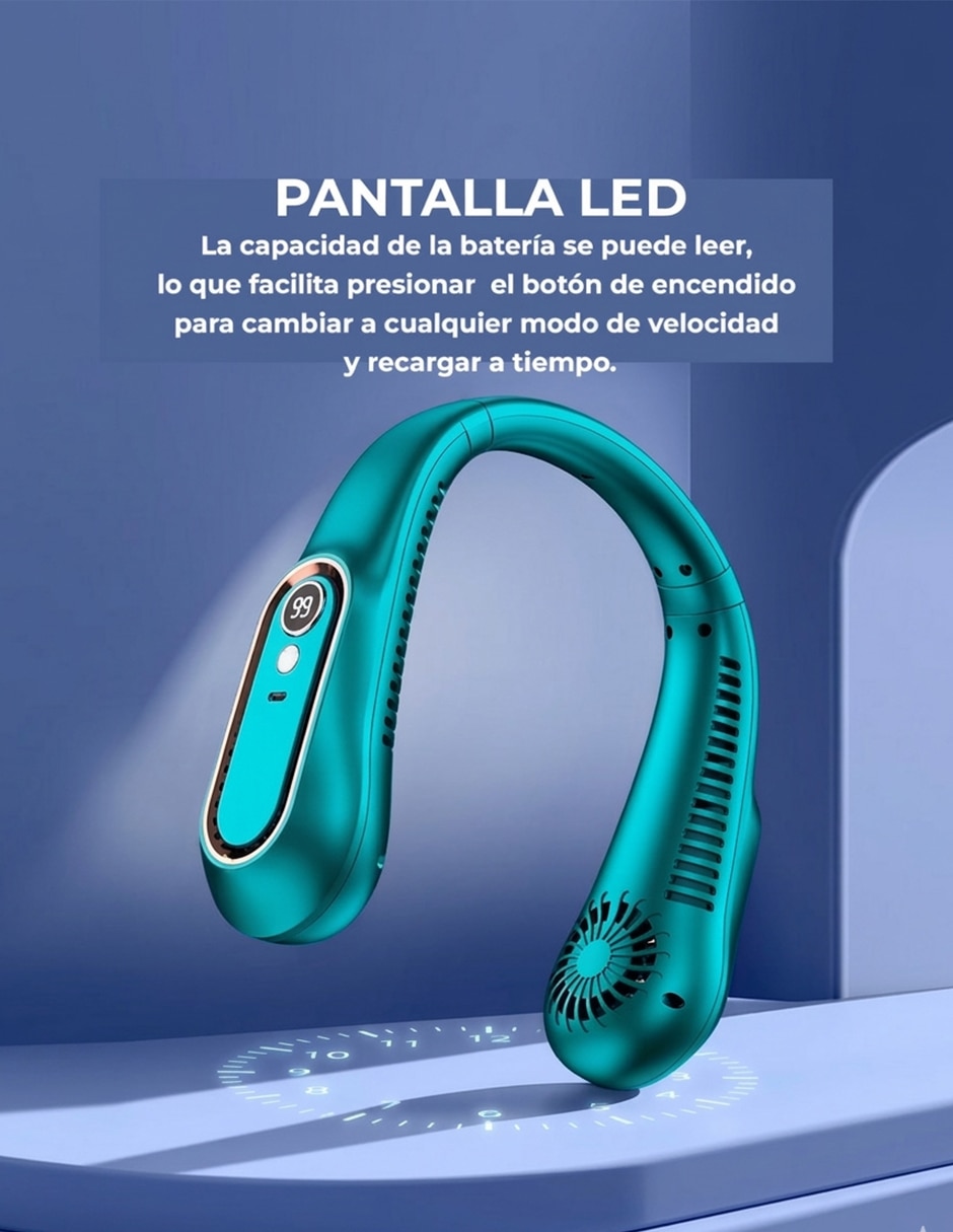 Ventilador de cuello Ventdepot 5 velocidades
