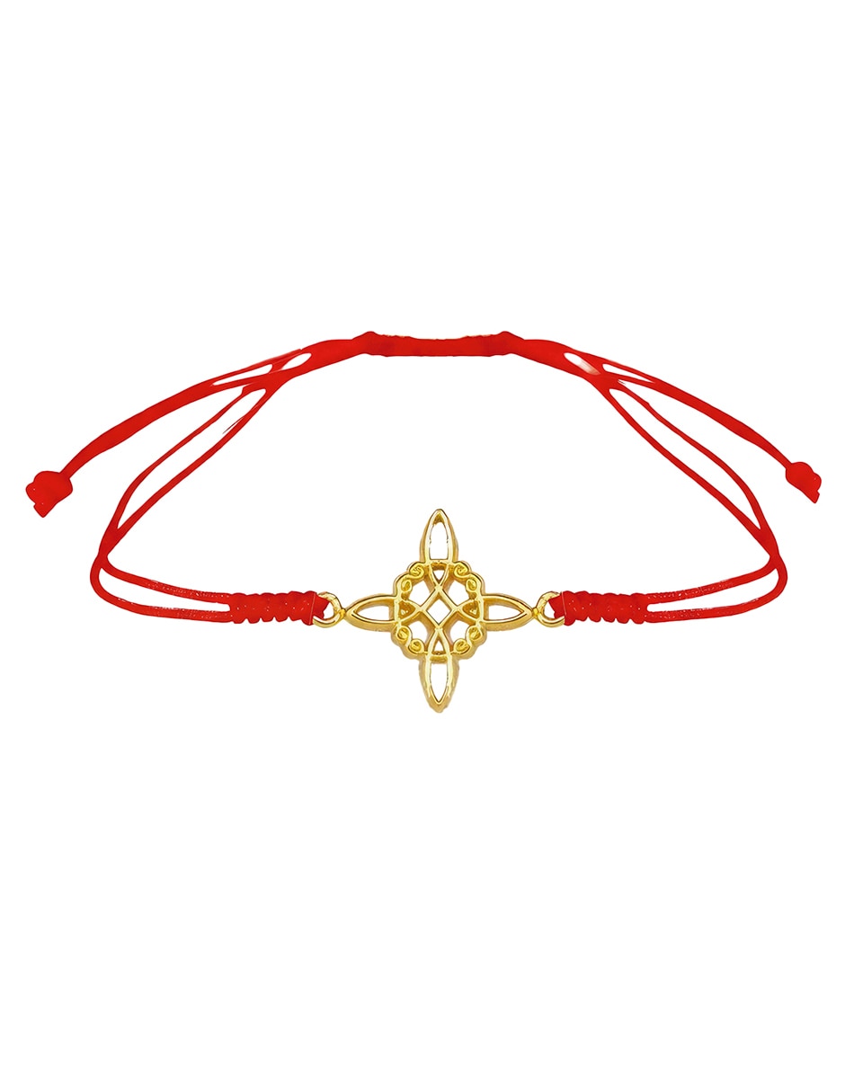 Pulsera de Oro laminado 18 k con acabado brillante