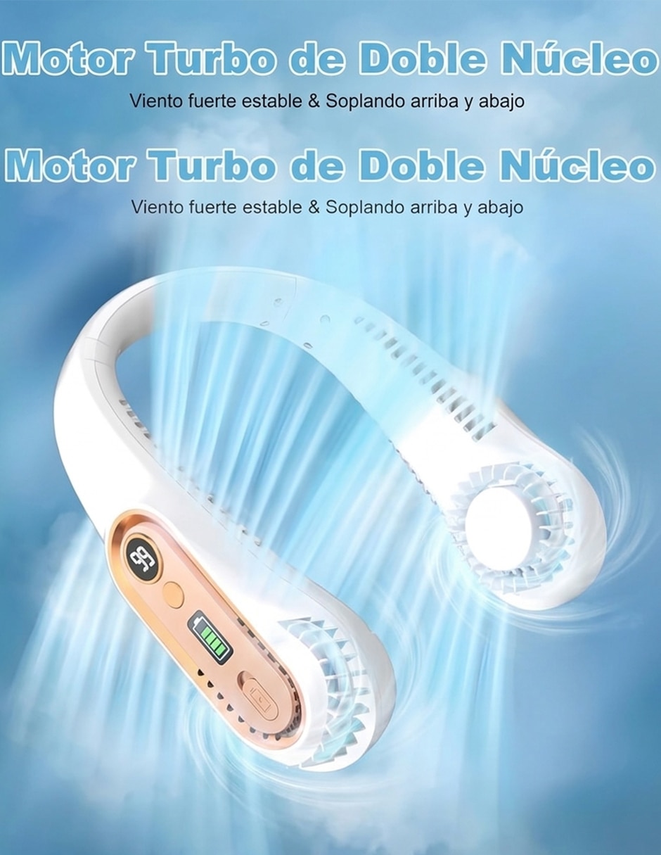 Ventilador de cuello 5 velocidades 2