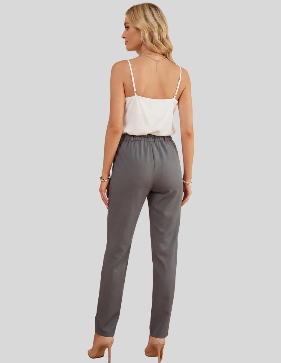 Pantalón de vestir Malabis slim para mujer