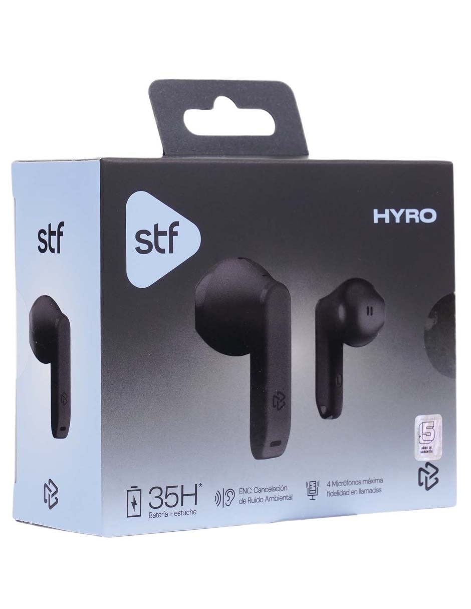 Audífonos True Wireless STF Hyro Tws inalámbricos con cancelación de ruido