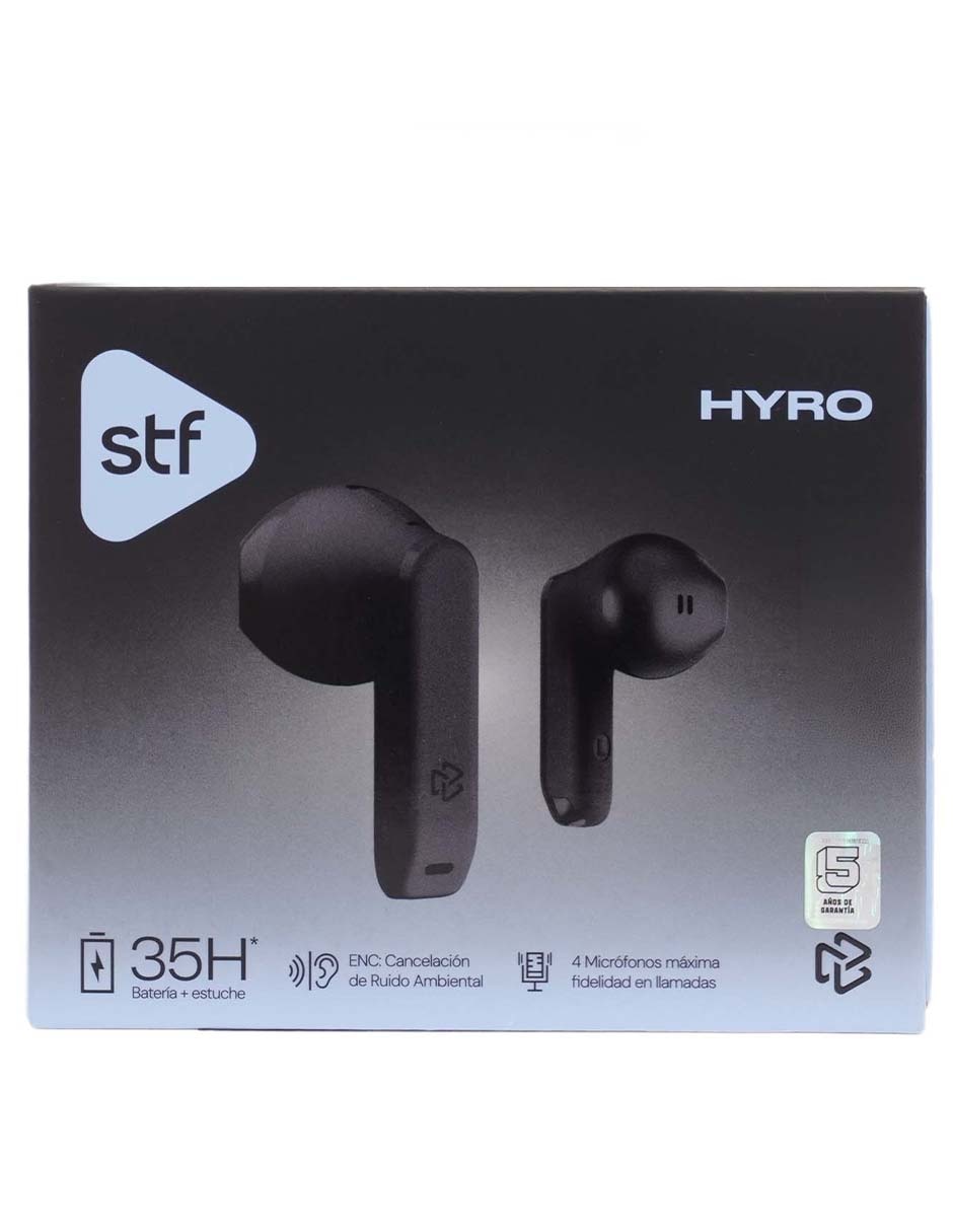 Audífonos True Wireless STF Hyro Tws inalámbricos con cancelación de ruido