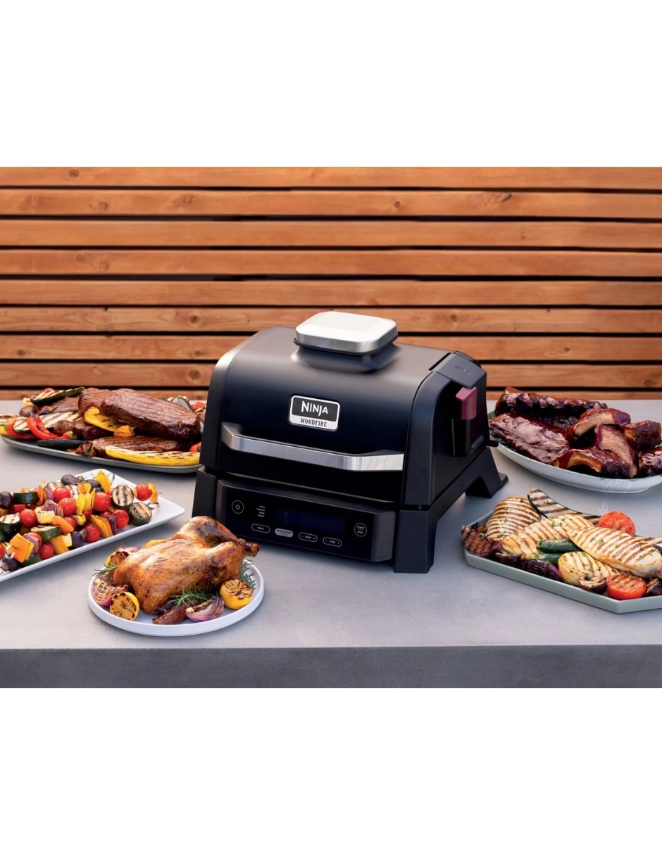 Asador eléctrico Ninja OG301 de Acero inoxidable