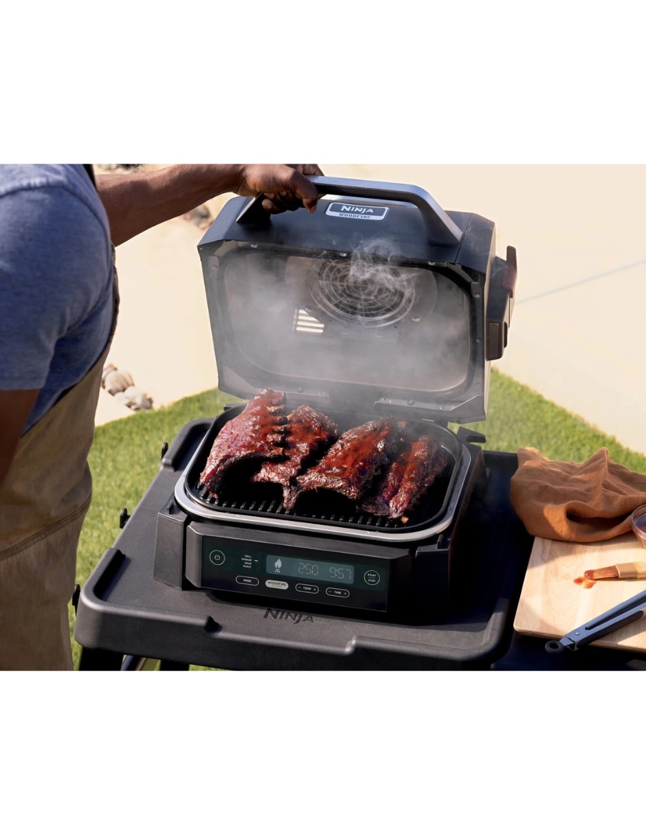 Asador eléctrico Ninja OG301 de Acero inoxidable