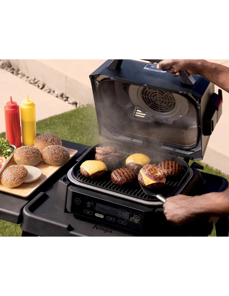 Asador eléctrico Ninja OG301 de Acero inoxidable