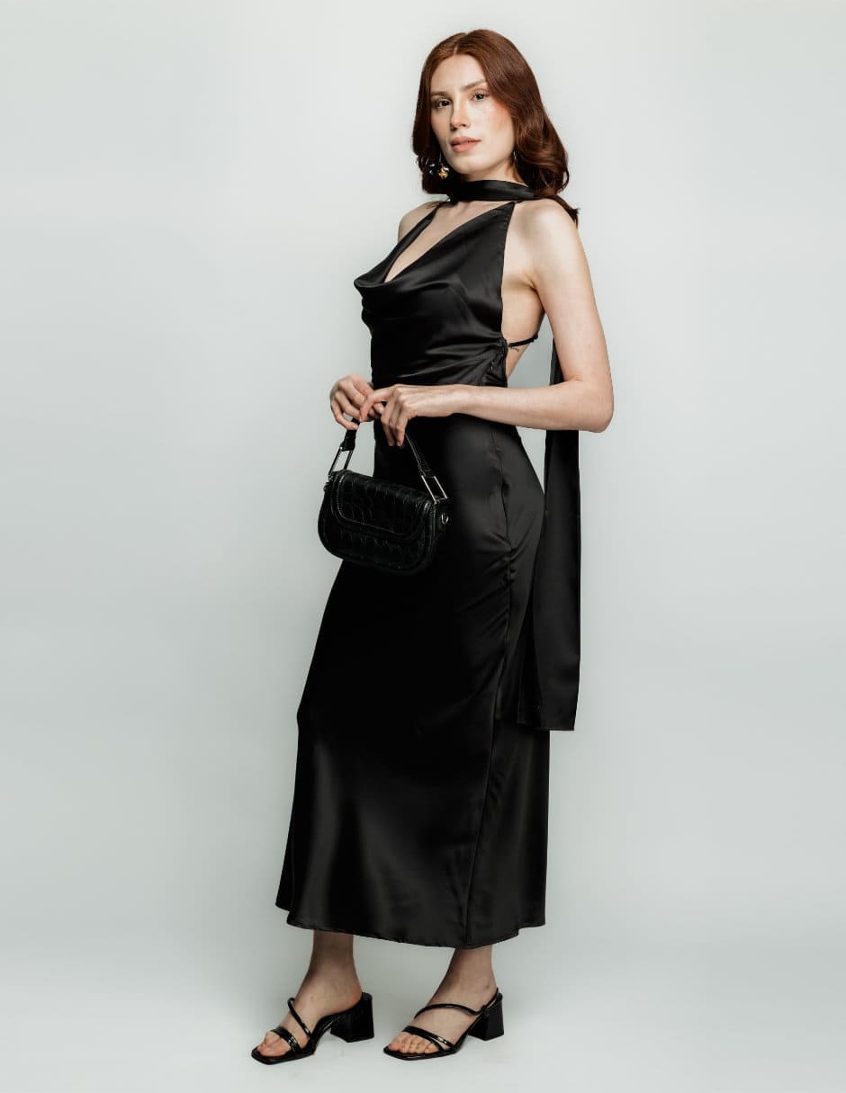 Vestido midi formal para mujer 4