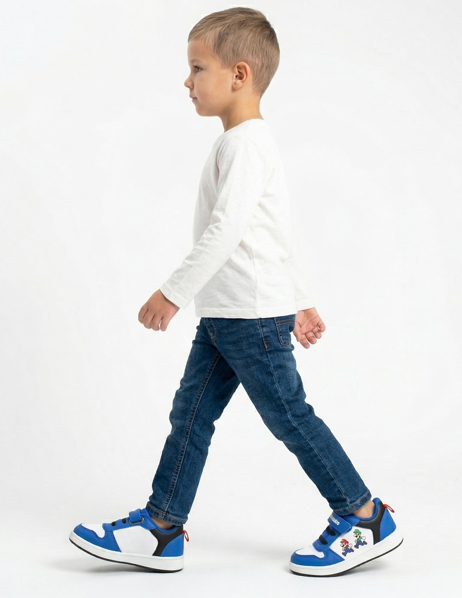 Tenis Kuali Shoes para niño Super Mario Bros