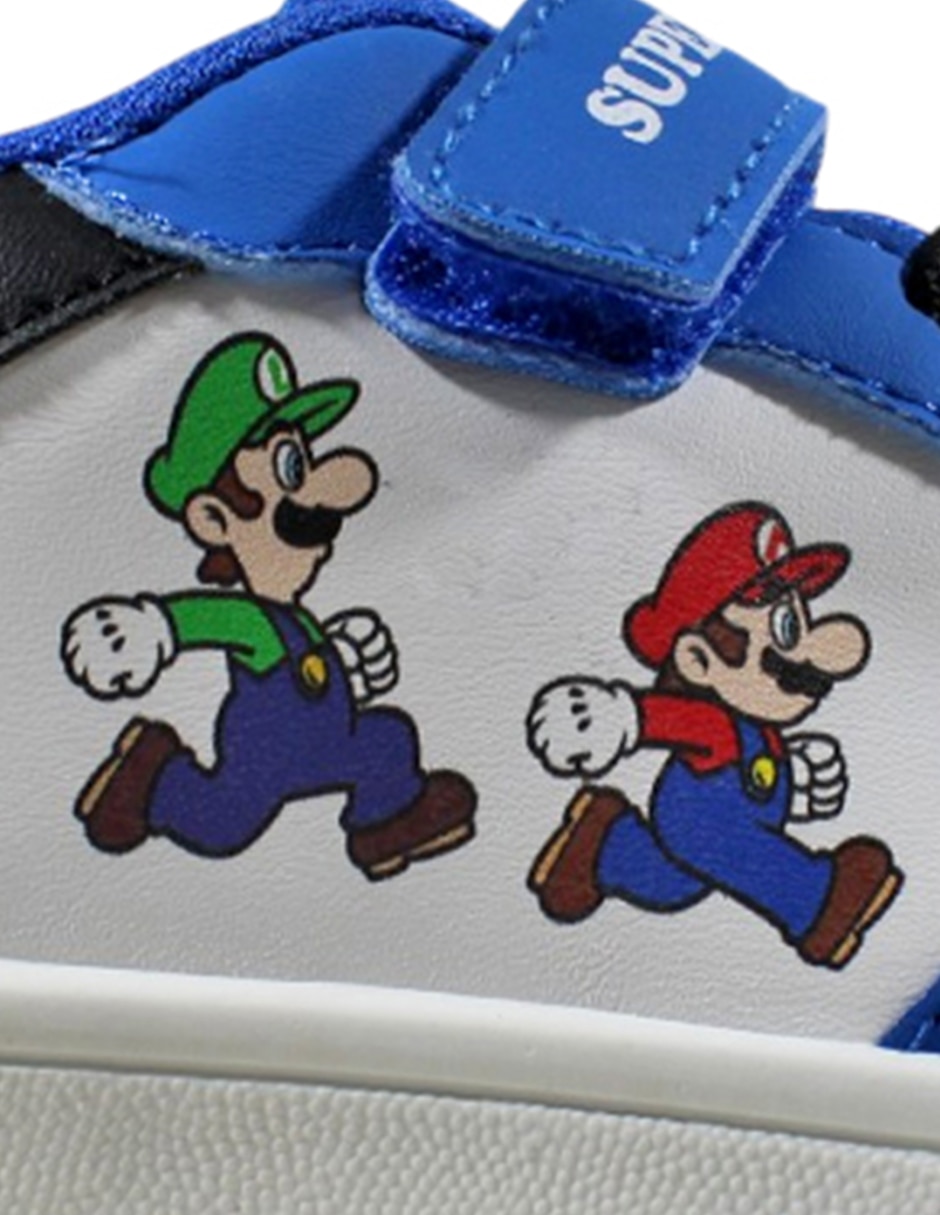 Tenis Kuali Shoes para niño Super Mario Bros