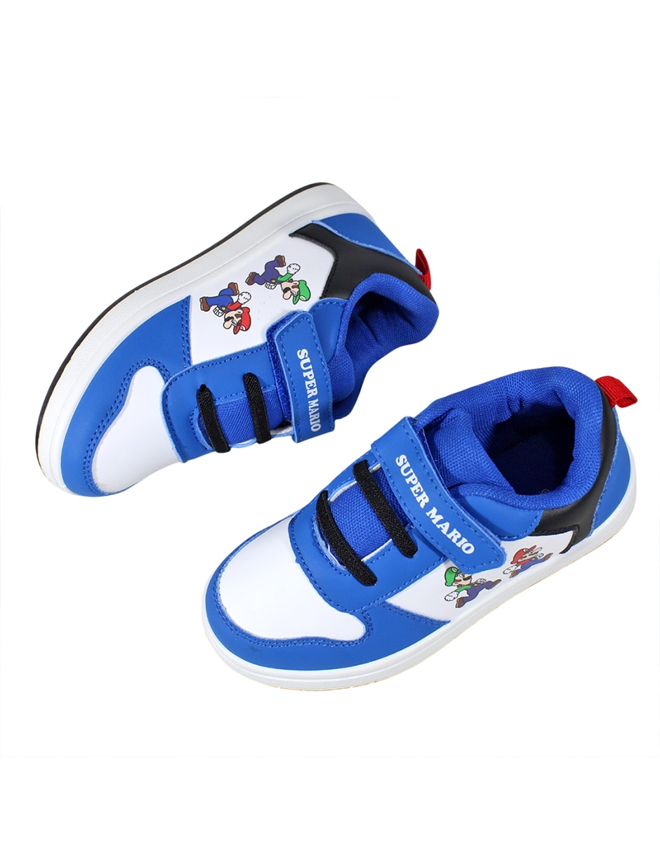 Tenis Kuali Shoes para niño Super Mario Bros