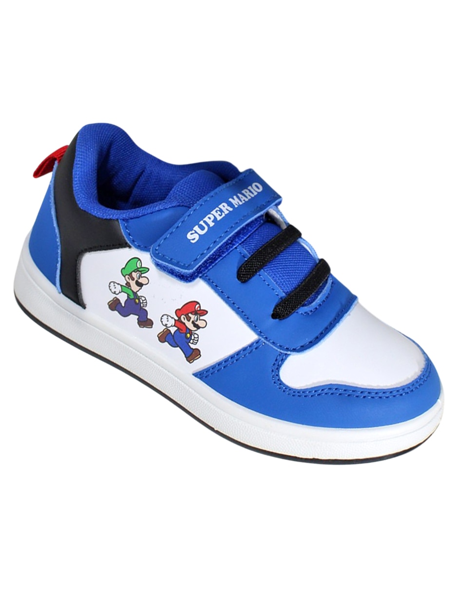 Tenis Kuali Shoes para niño Super Mario Bros