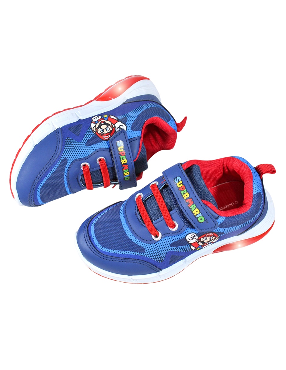 Tenis Kuali Shoes para niño Super Mario Bros