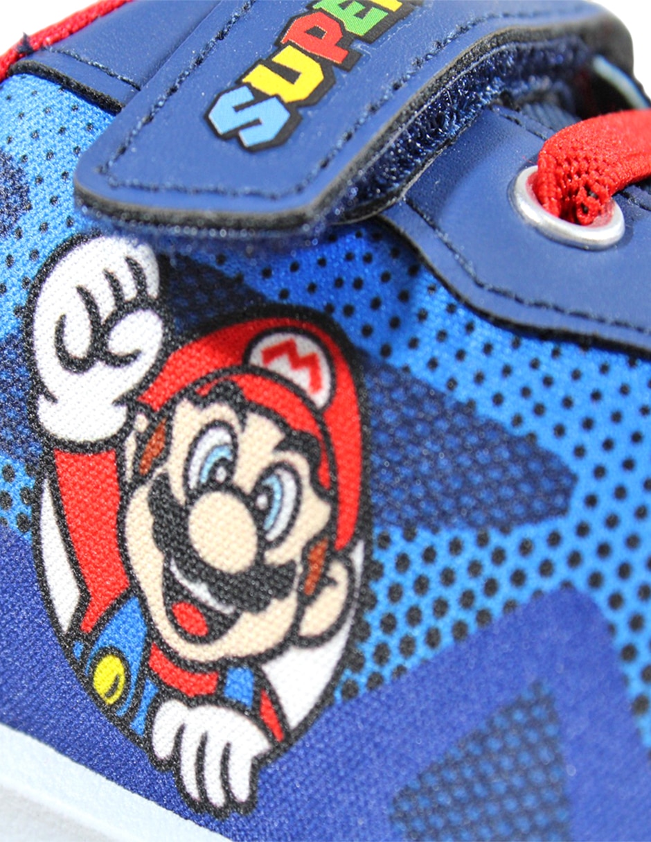Tenis Kuali Shoes para niño Super Mario Bros