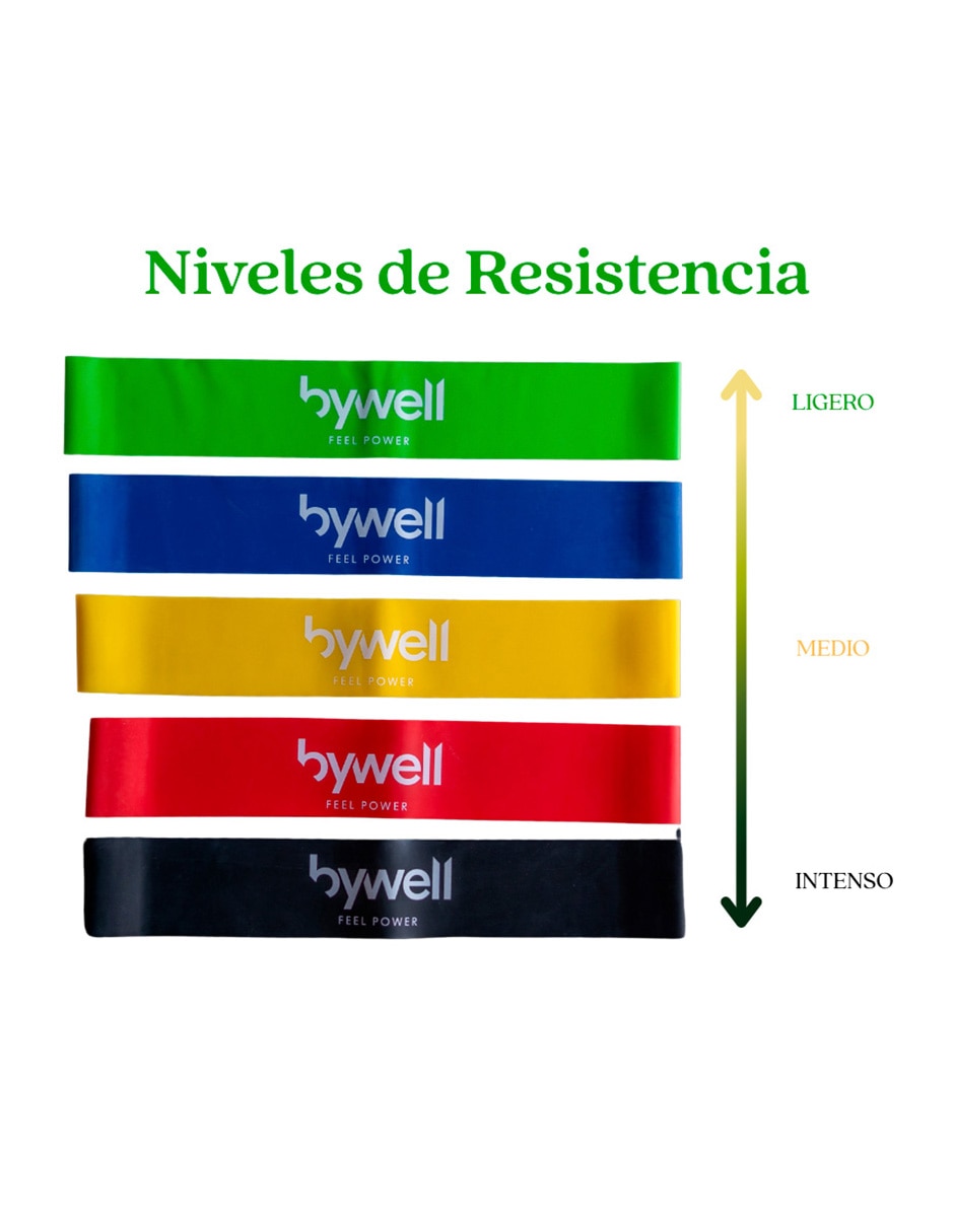 Banda para entrenamiento Bywell