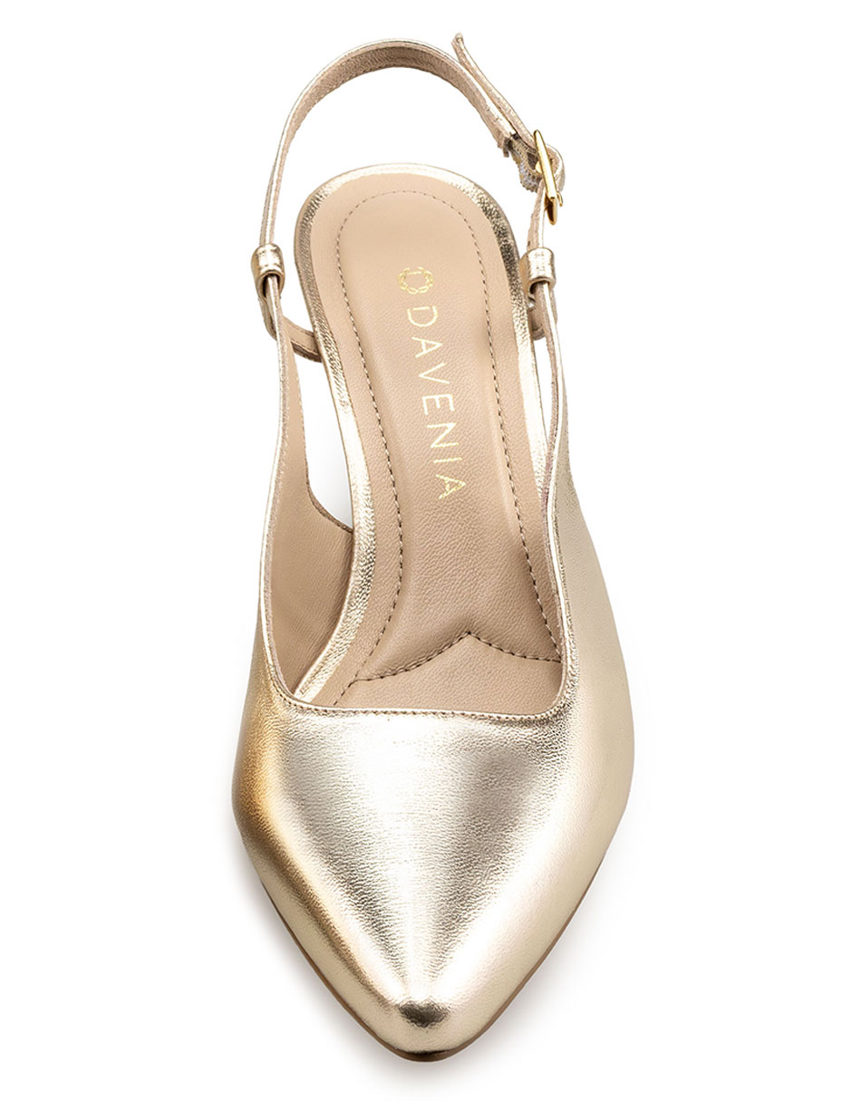 Zapatilla de piel Davenia
