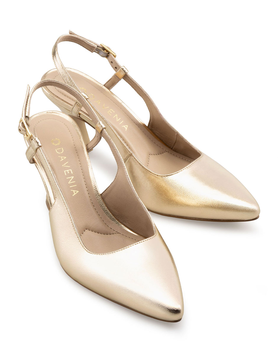 Zapatilla de piel Davenia