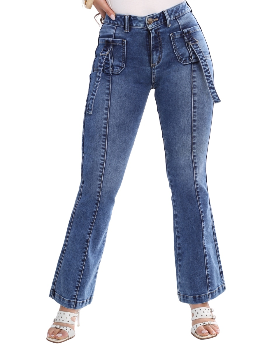 Jeans campana para mujer