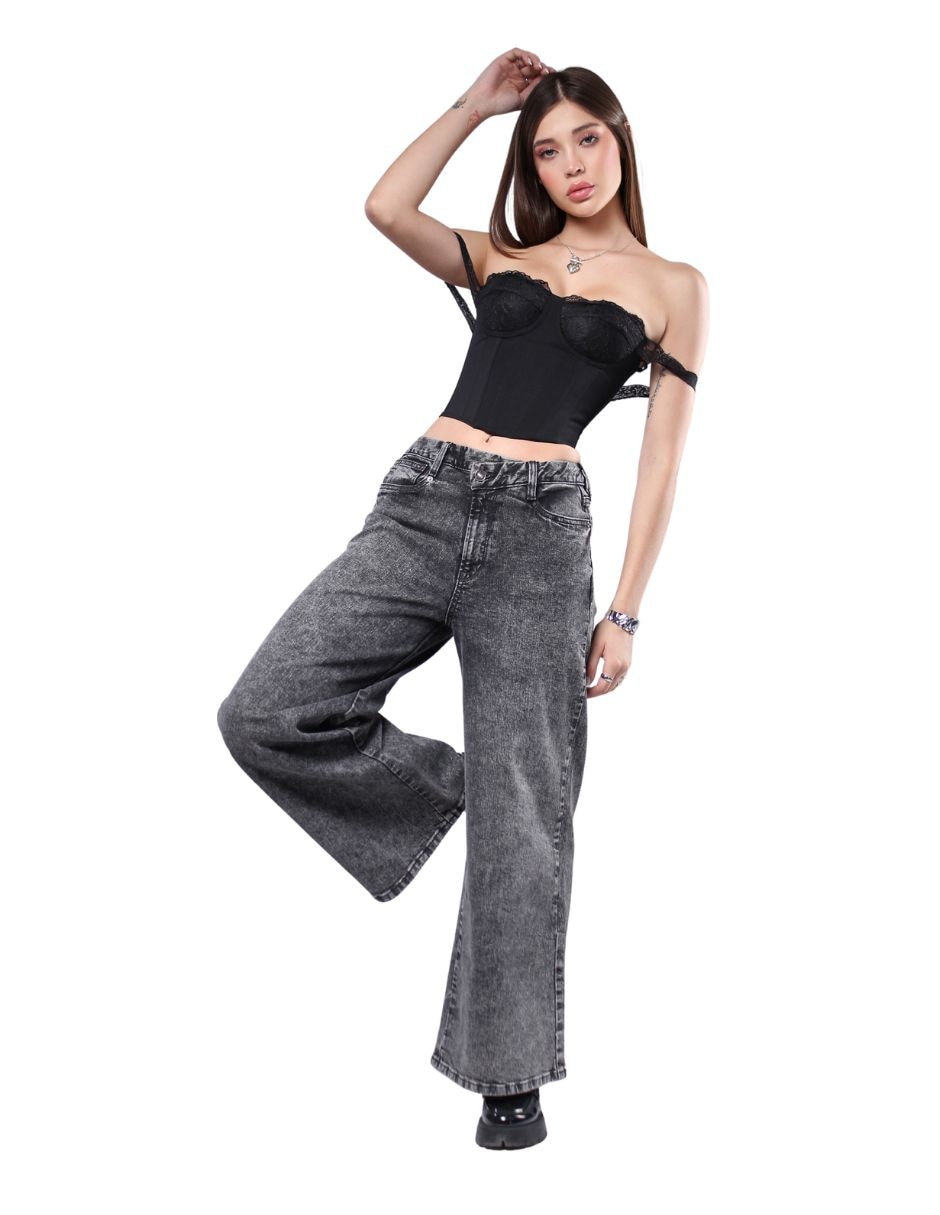 Jeans carpenter wide leg Savi Jeans para mujer