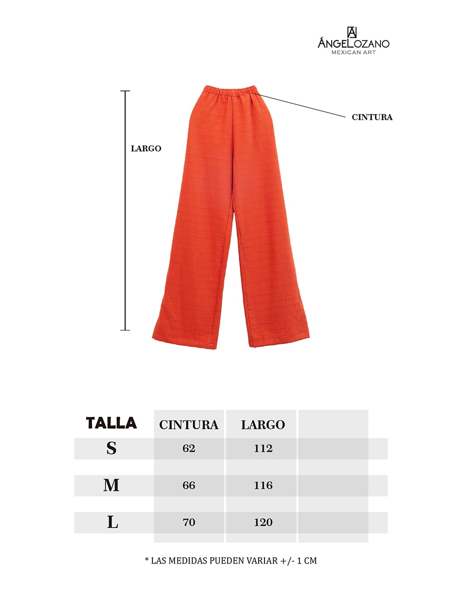 Pantalón Angelozano relajado para mujer