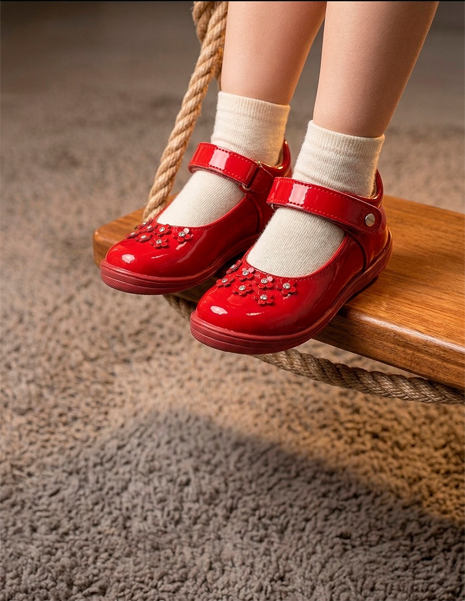 trendy de charol para niña 3