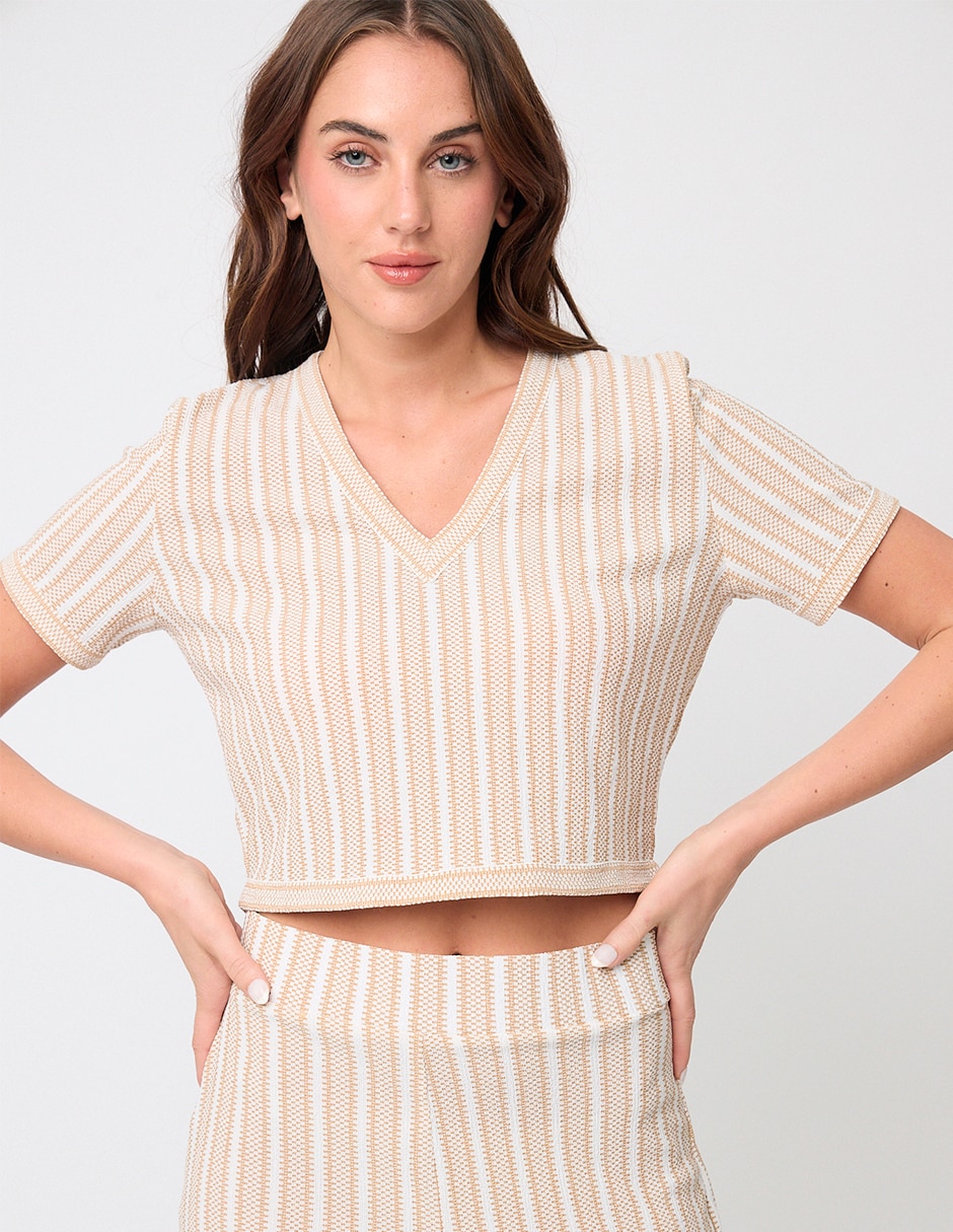 Blusa manga corta para mujer 2