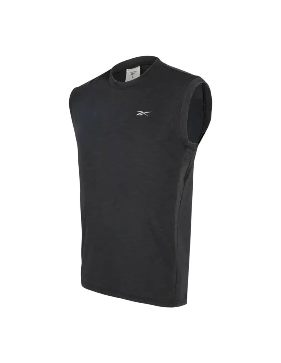 Playera reebok tank cuello redondo para hombre