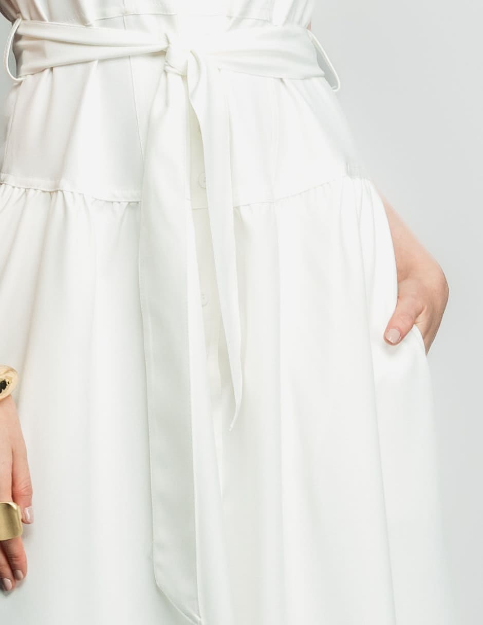 Vestido largo casual Zuio para mujer