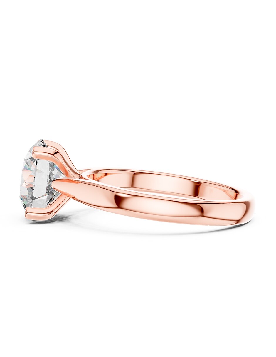 Anillo de compromiso de Oro 18 K 5