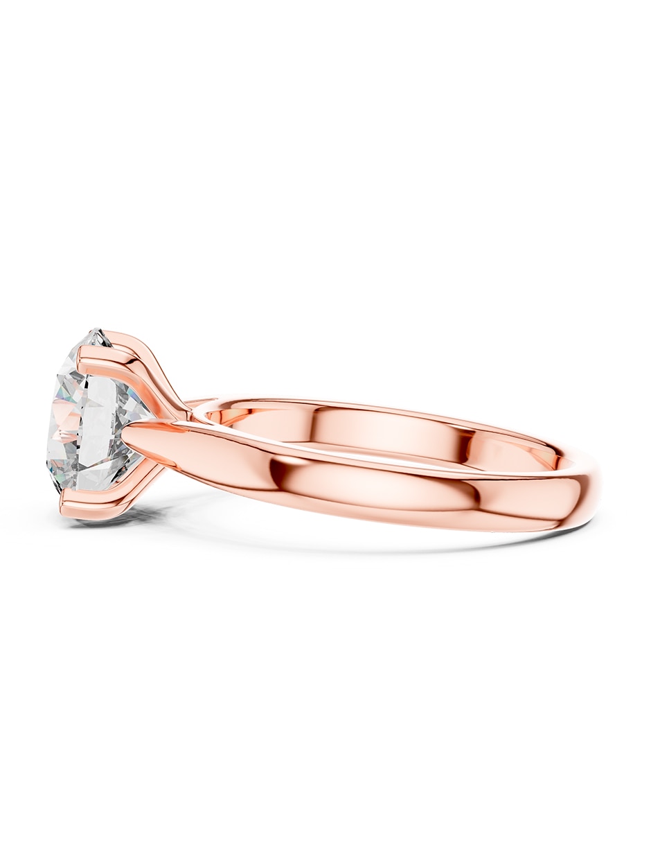 Anillo de compromiso de Oro 14 K 5