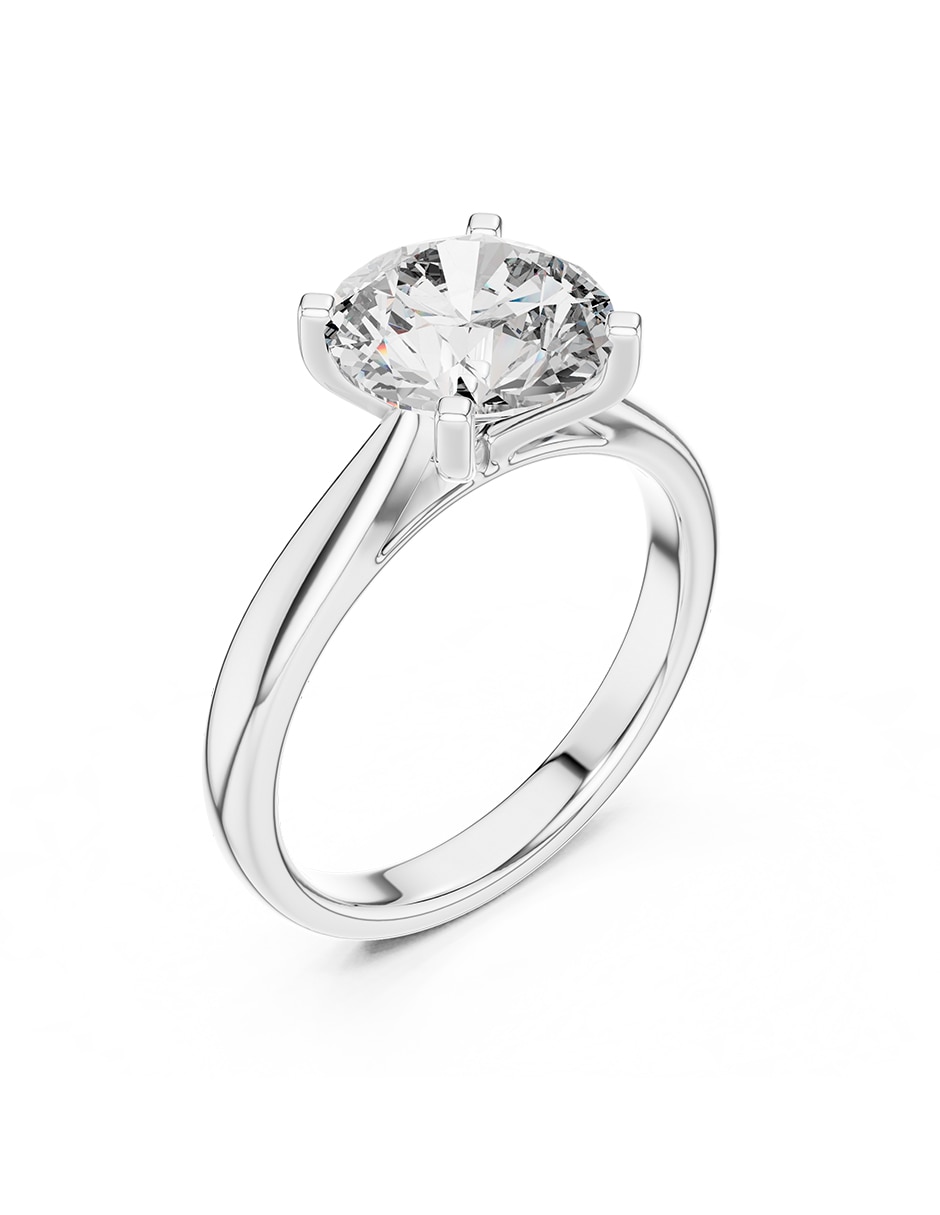Anillo de compromiso de Oro 14 K 2