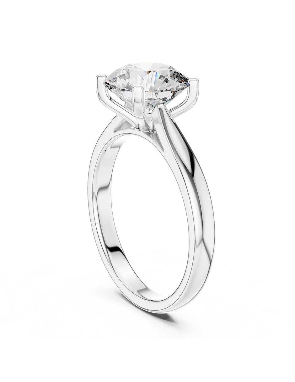 Anillo de compromiso de Oro 14 K 3