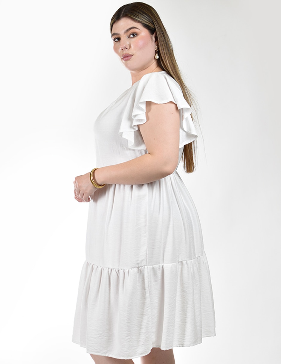 Vestido a la rodilla casual para mujer 3