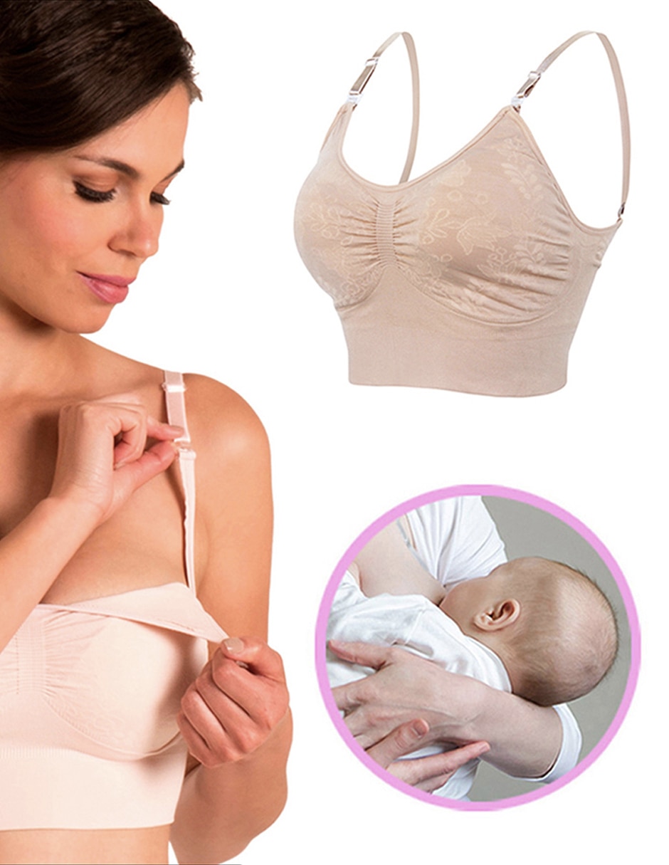 T-shirt bra lactancia para mujer 2