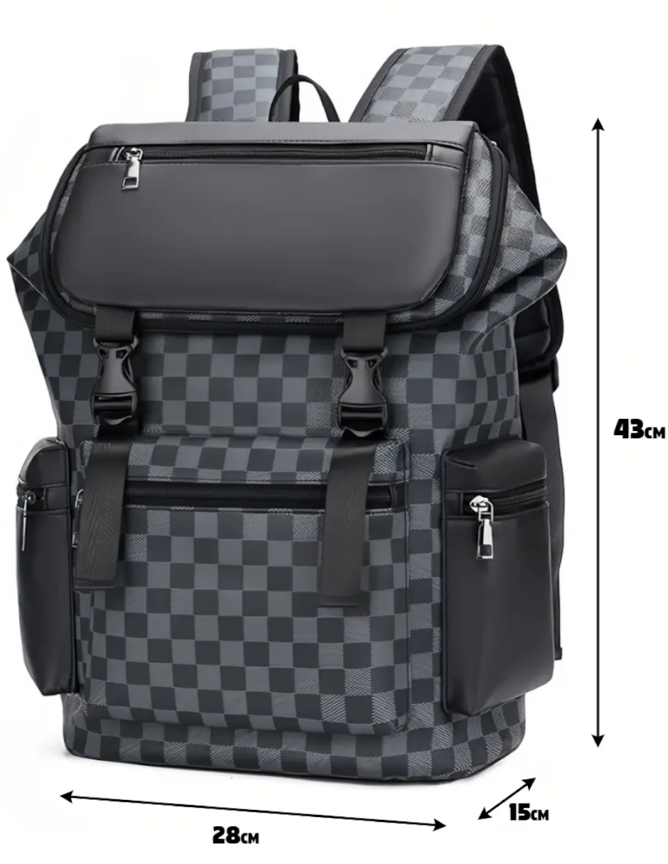 Mochila con portalaptop GENÉRICA impermeable unisex