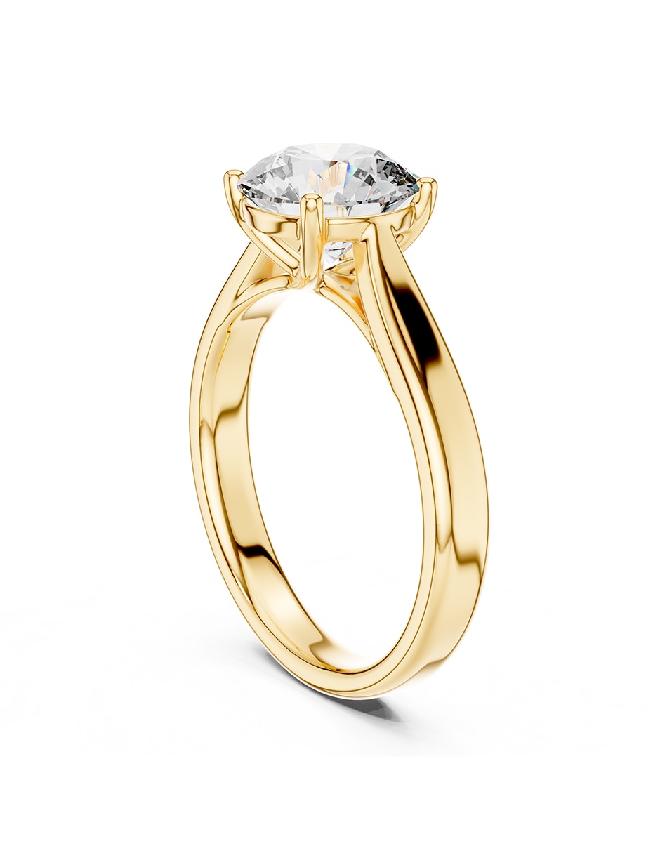 Anillo de compromiso de Oro 18 K Amore Mio