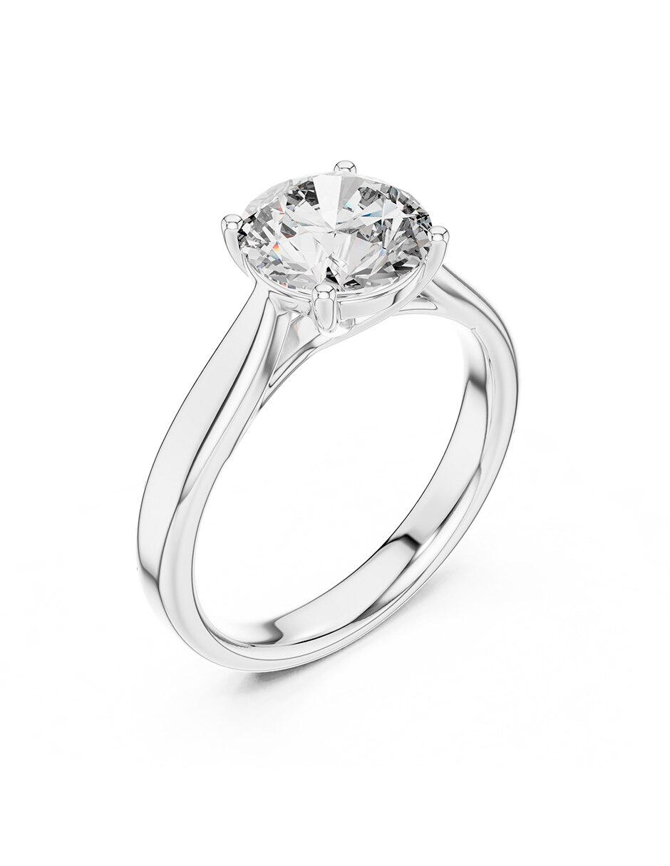 Anillo de compromiso de Oro 18 K 2