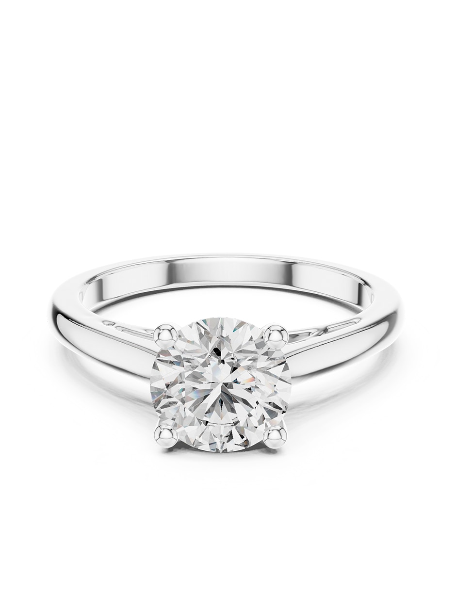 Anillo de compromiso de Oro 9 K 1