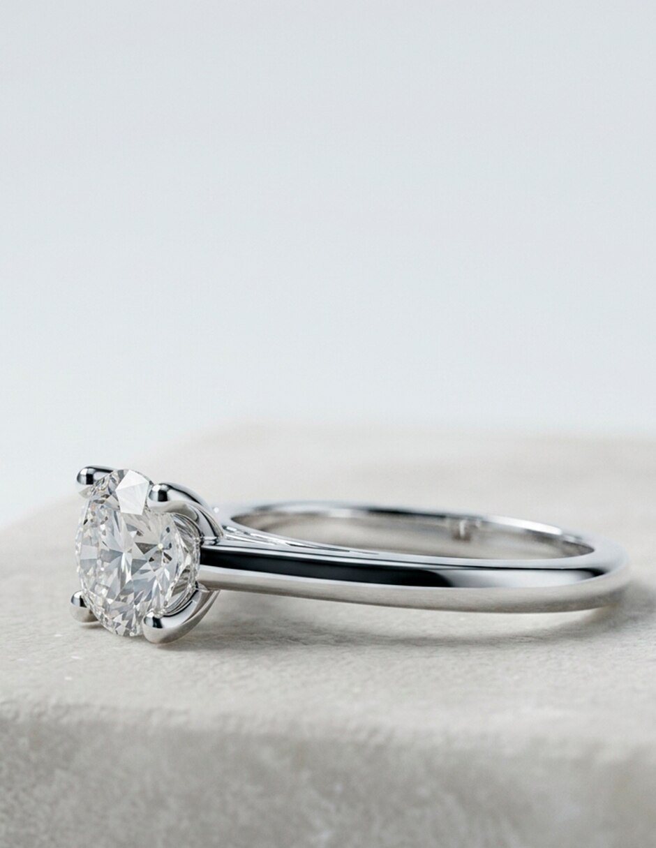 Anillo de compromiso de Oro 9 K 10