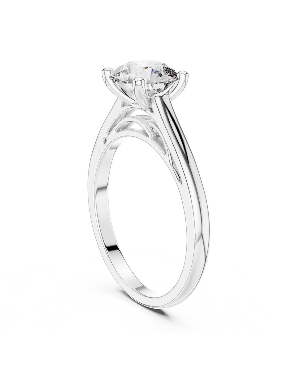Anillo de compromiso de Oro 18 K 3