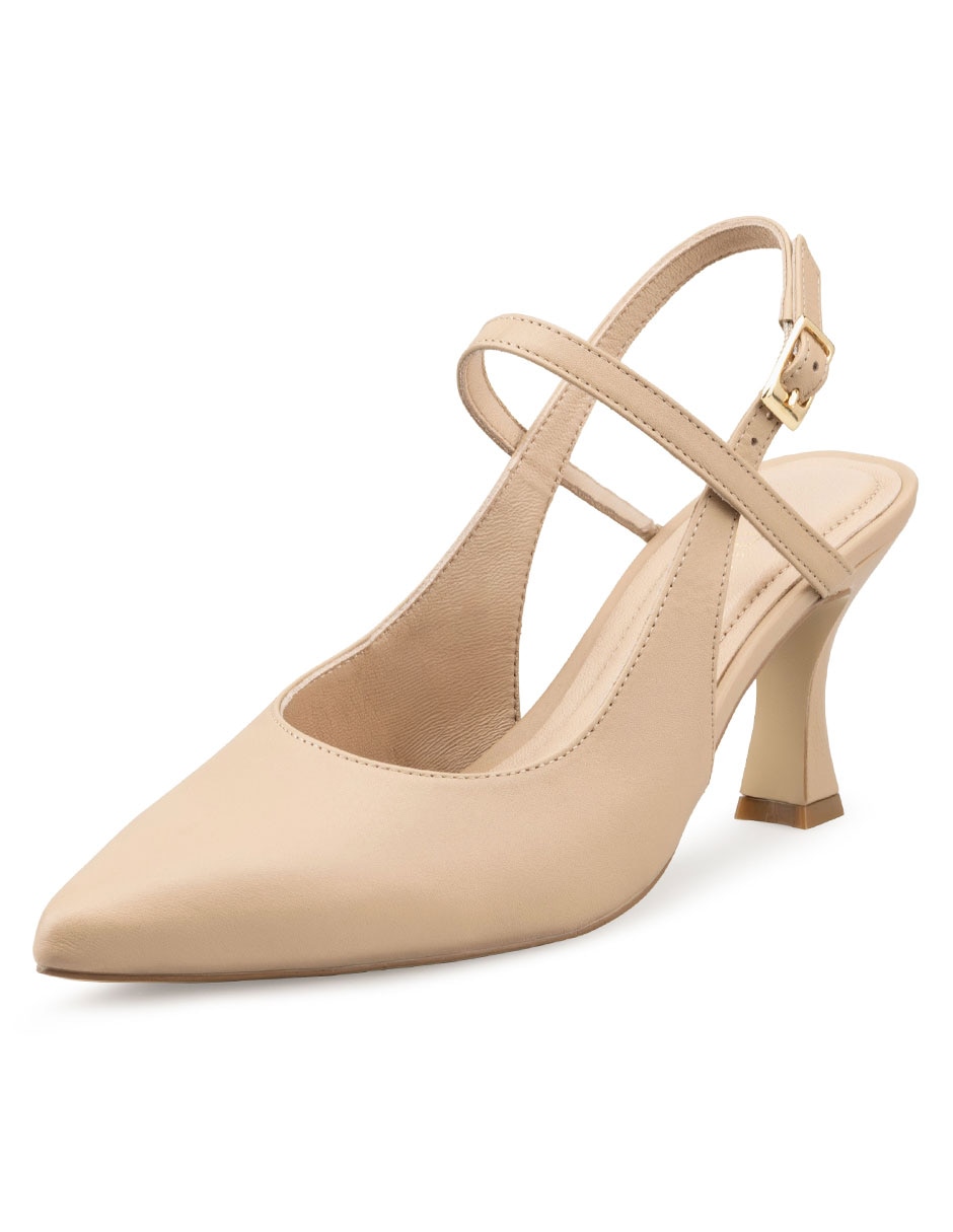 Zapatilla de piel Davenia