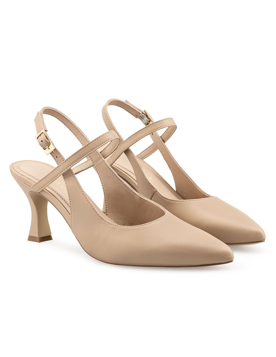 Zapatilla de piel Davenia