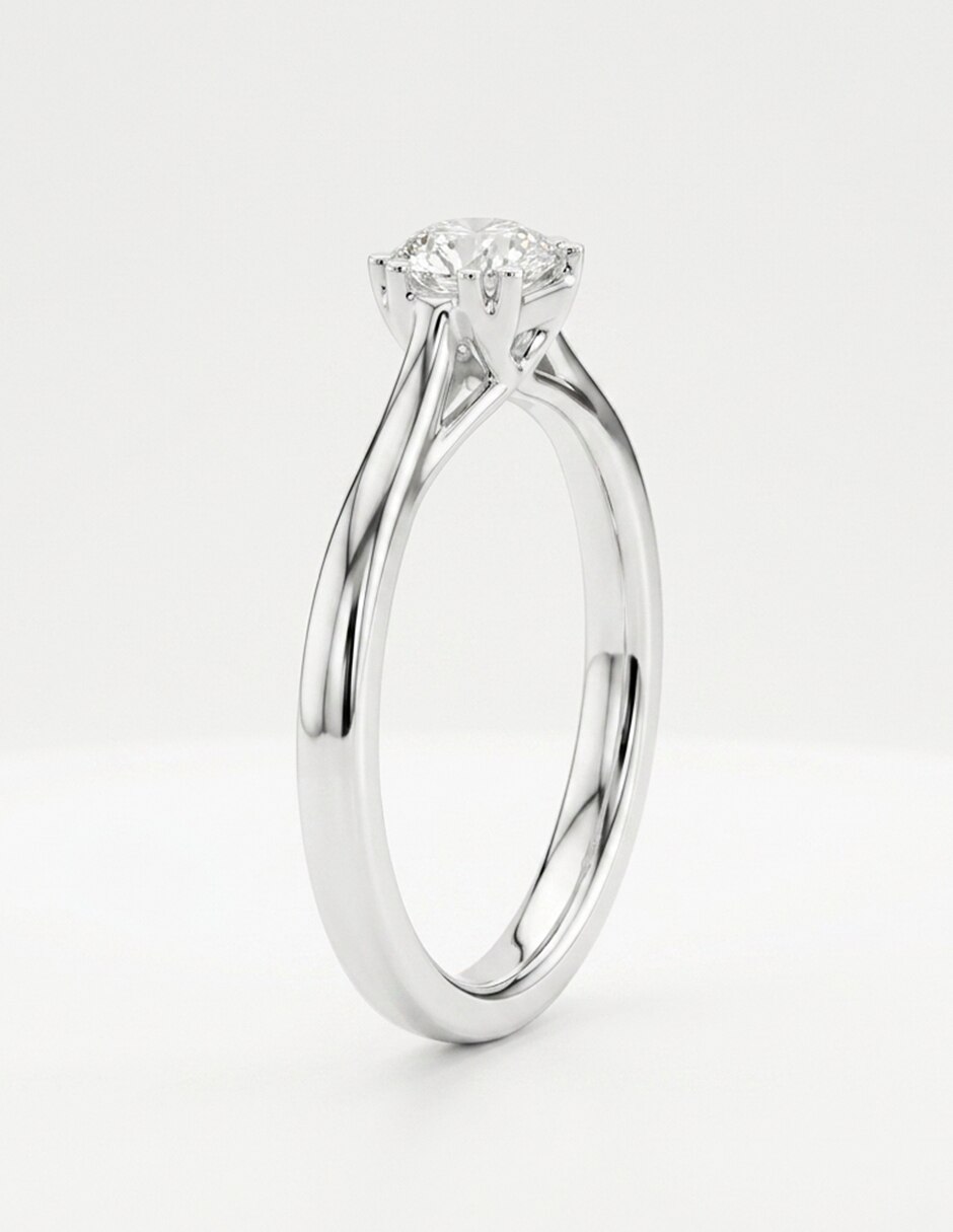 Anillo de compromiso de oro 9 K ! 8